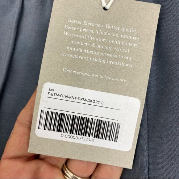 Everlane Women’s NWT Dark Gray‎ Business Casual The Dream Pant Small/W26.5/L27.2 - Picture 8 of 13
